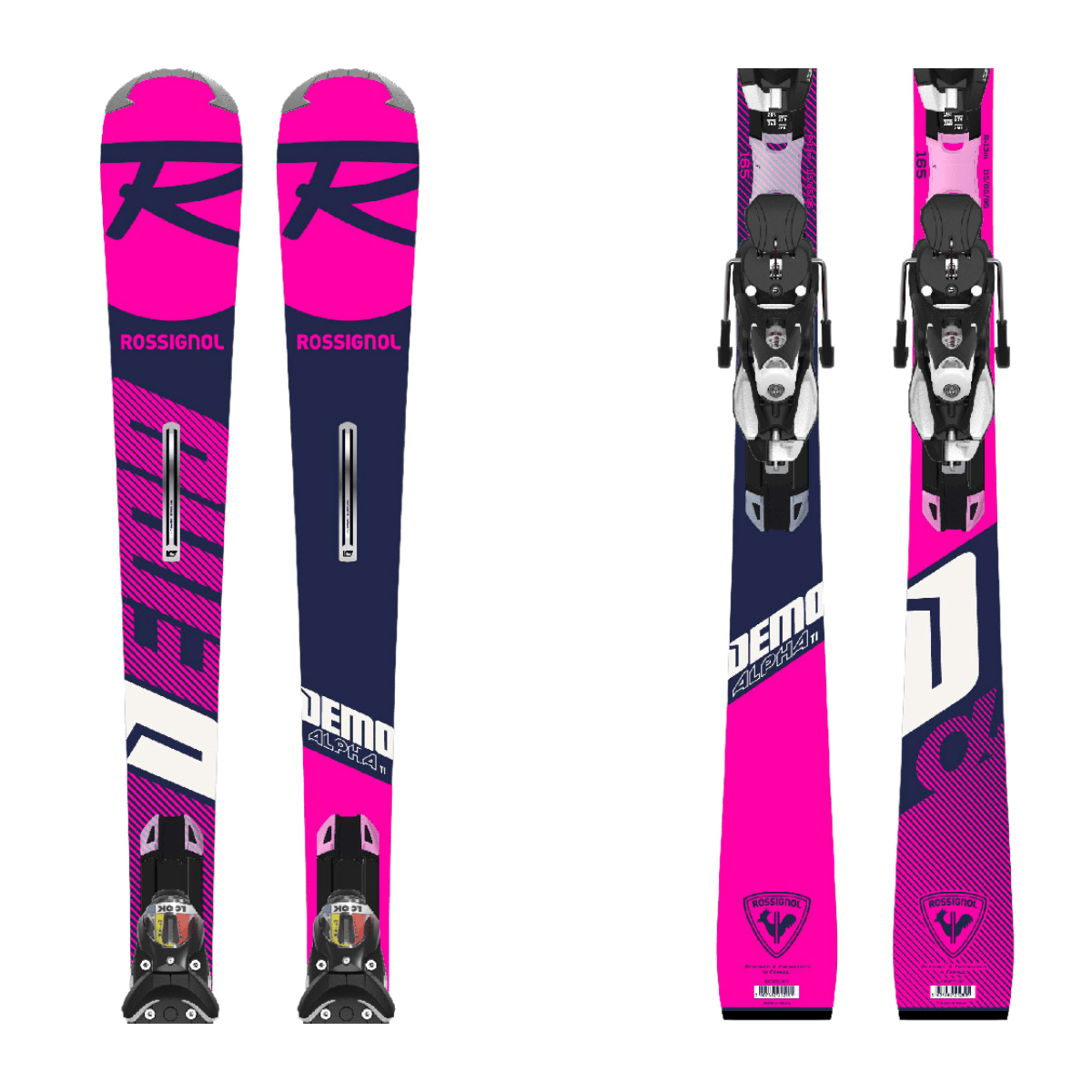ROSSIGNOL DEMO ALPHA TI PLUS + 167cm スキー ROSSIGNOL - Demo Alpha